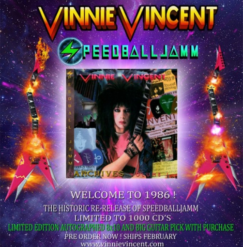VINNIE VINCENT Is Offering 'Historic' Re-Release Of 2002 Instrumental Album For $250 Per CD